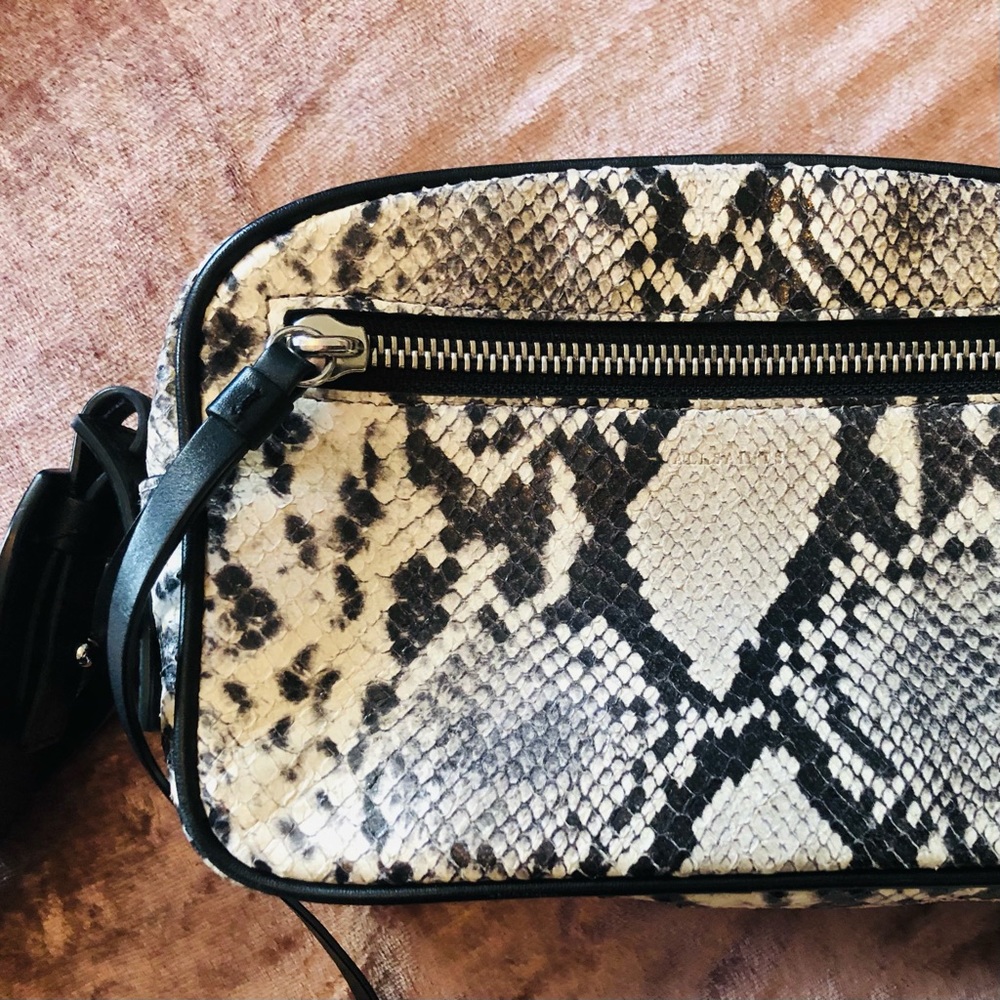 All Saints crossbody/belt bag/fanny pack 🐍